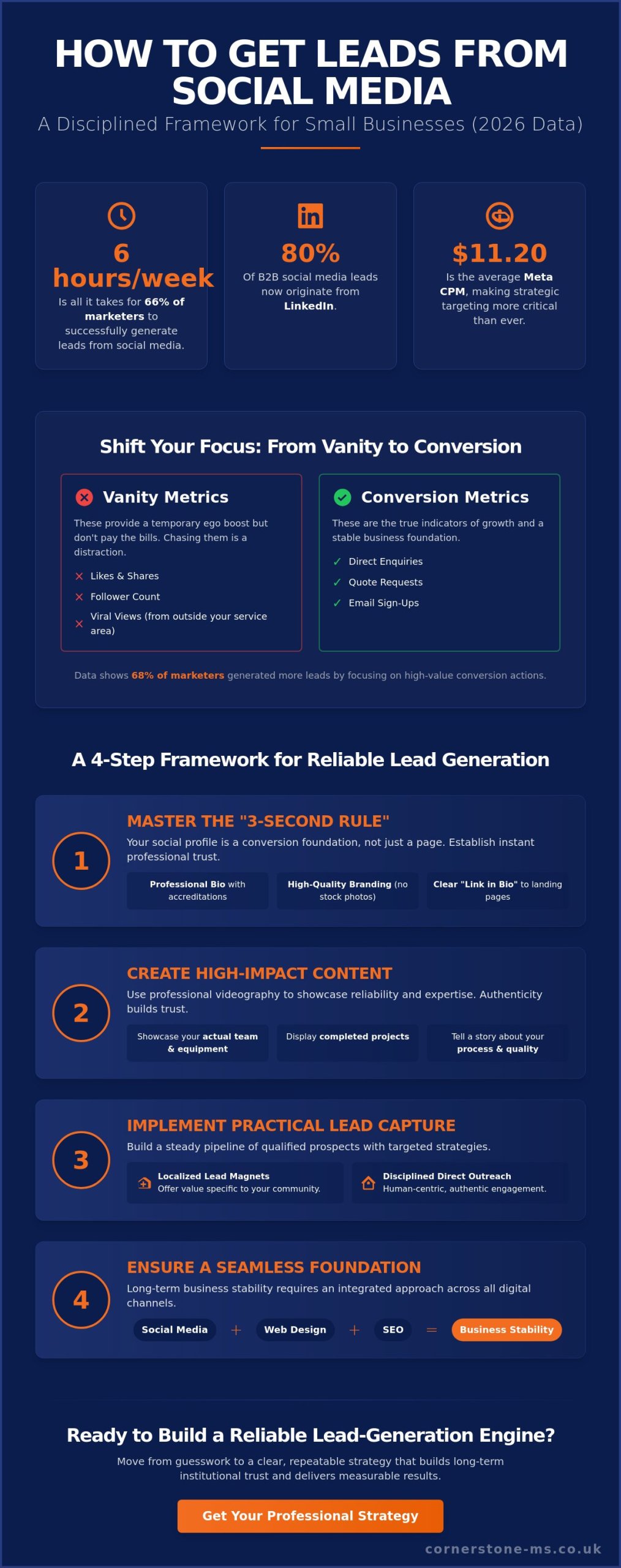 How to Get Leads from Social Media for My Small Business in 2026