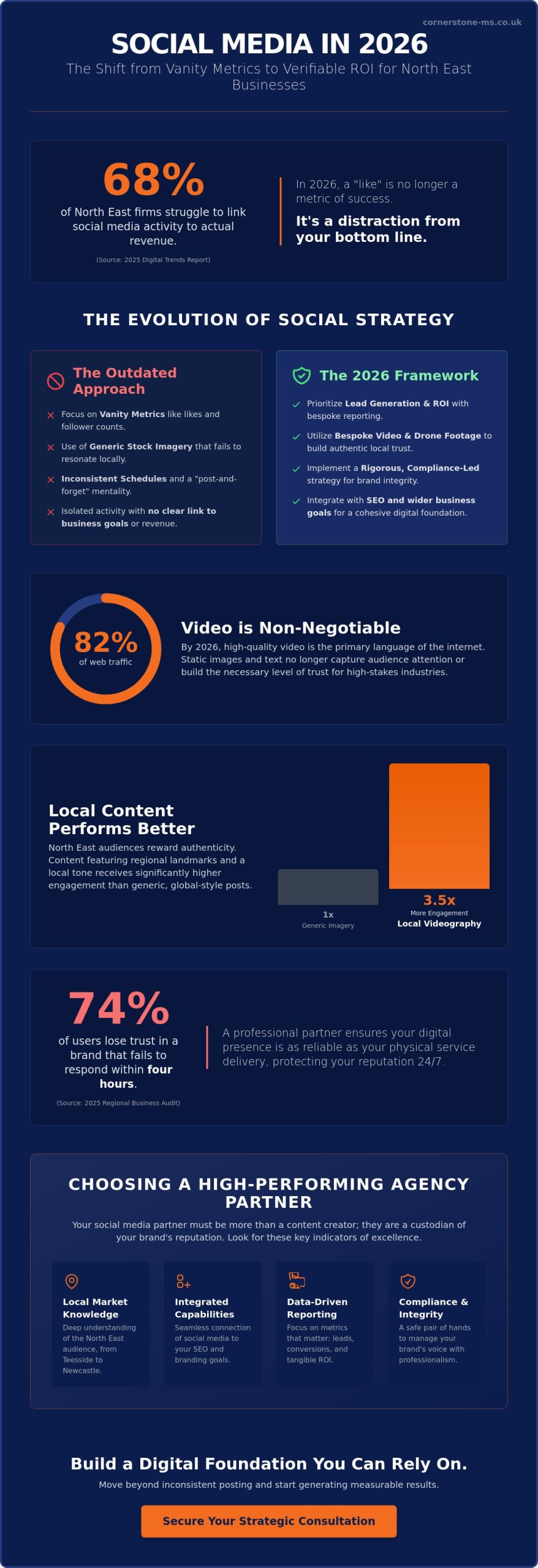 Social Media Management in the North East: The 2026 Buyer’s Guide