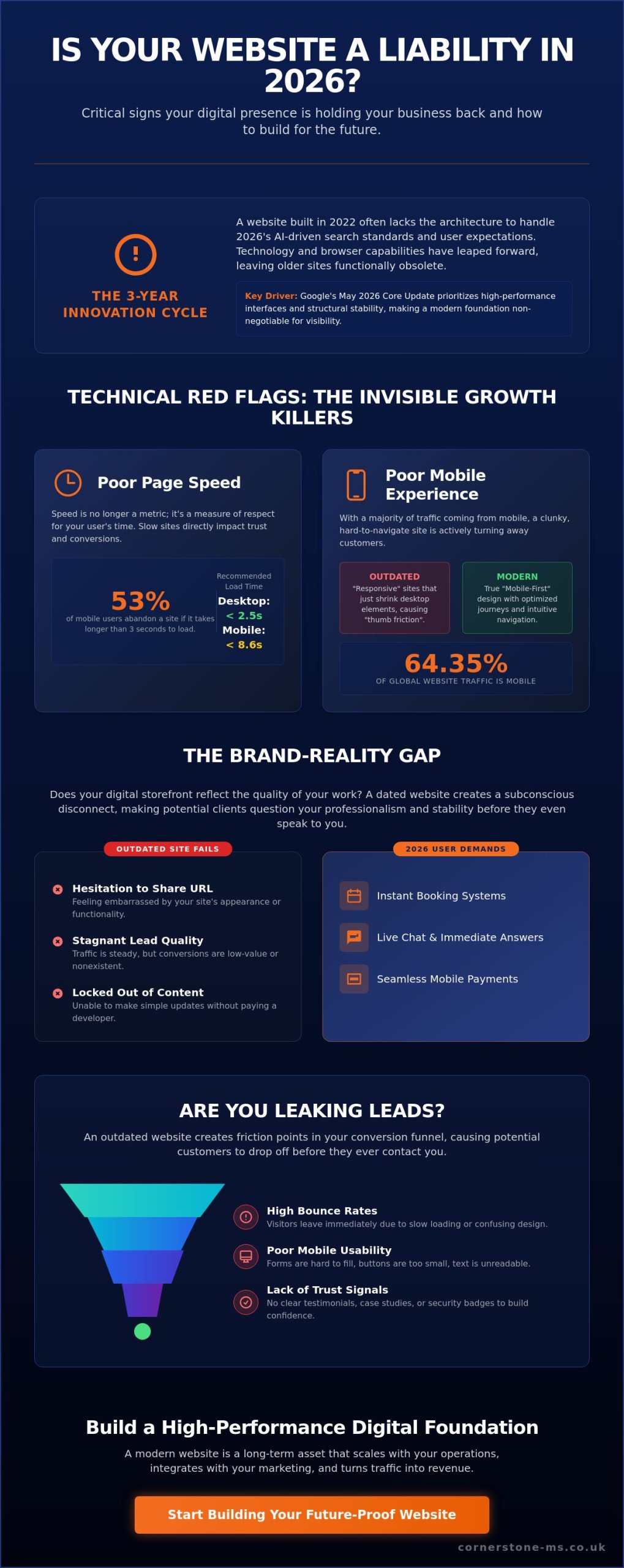 10 Critical Signs You Need a New Website for Your Business in 2026