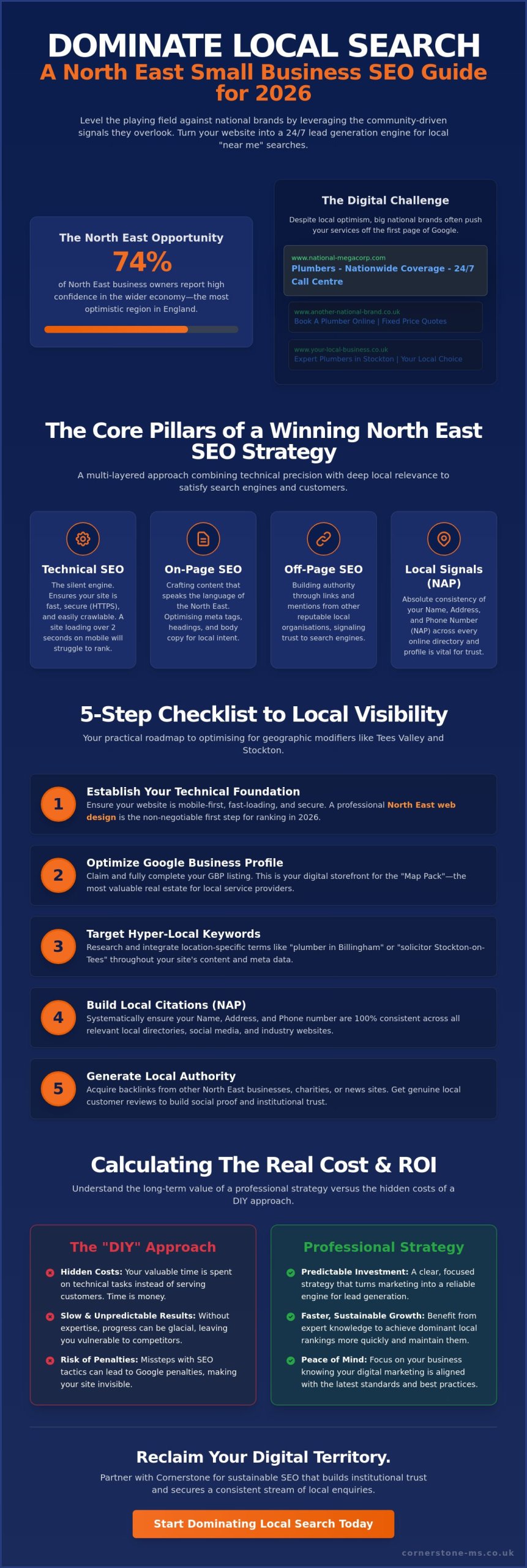 Small Business SEO North East: The 2026 Growth Blueprint