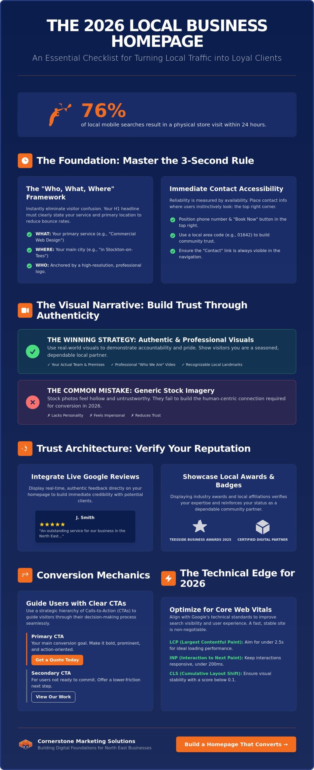 What to Include on a Local Business Homepage: The 2026 Essential Checklist