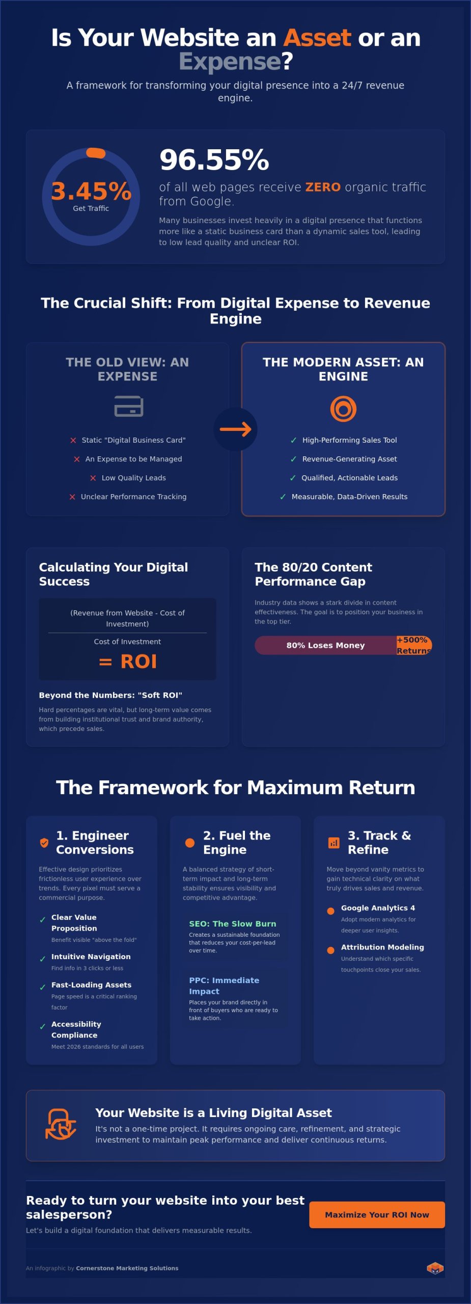 How to Get a Return on My Website Investment: A 2026 Strategy Guide